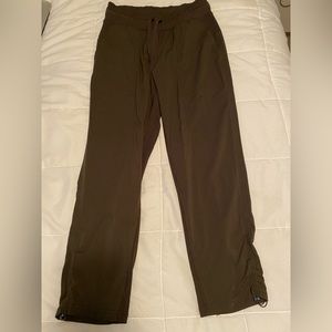 Lululemon dance studio line mid-rise crop 25” 
Dark olive 
New without tags